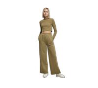Women's long sleeve turtleneck T-shirt Urban Classics Organic Vert XS