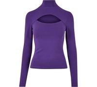 Women's long sleeve turtleneck T-shirt Urban Classics Violet 4XL