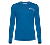 Vaude Monviso Ii Long Sleeve Base Layer Blue 36 Woman
