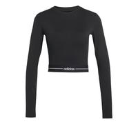 Women's long-sleeved crop T-shirt adidas Hyperglam 2XL