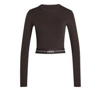 Women's long-sleeved crop T-shirt adidas Hyperglam L