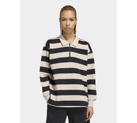 Women's long-sleeved polo shirt adidas Essentials Contemporary Noir S