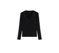 Women's long-sleeved polo shirt Lee Noir M