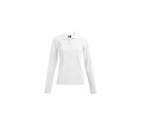 Women's long-sleeved polo shirt Promodoro Blanc 2XL