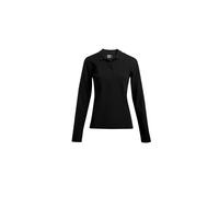 Women's long-sleeved polo shirt Promodoro Noir XS