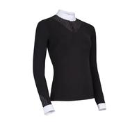 Women's long-sleeved riding polo shirt Samshield Beatrice