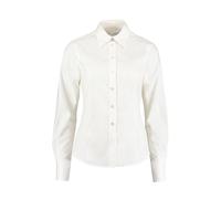 Women's long-sleeved shirt Kustom Kit Premium Oxford Blanc 2XL