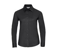Women's long-sleeved shirt Russell Athletic Classic Oxford Noir S