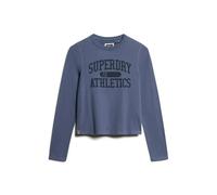 Superdry Womens Athletic Essentials Ringer Slim Long Sleeved Top