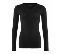 Women's long-sleeved T-shirt Falke Wool-Tech Light Noir XS