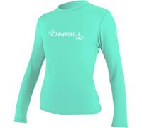O´neill Wetsuits Basic Skins Sun Long Sleeve Rash Guard Blue L Woman