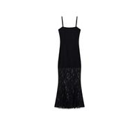 Women's Long Strappy Lace Dress Guess Evelyn Noir M