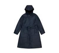 Women's long waterproof jacket Rains A-Line Bleu XL