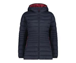Women's long zip-up hooded Sorona Aura puffer jacket CMP Bleu L