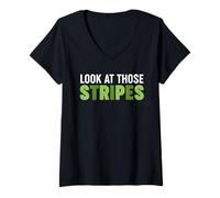 Women's Look at Those Stripes V-Neck T-Shirt