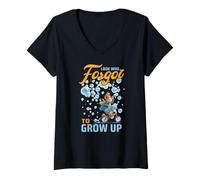 Womens Look who forgot to grow up V-Neck T-Shirt