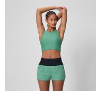 Speedo Women's Solid Lookout 12" Swim Short, Green, 2XL