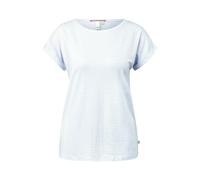 Women's Loose Fit T-shirt in Mixed Modal QS Blanc 2XL