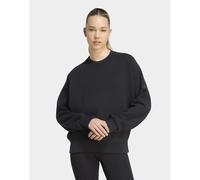 adidas Women's Soft Lux Loose Sweatshirt, black, S