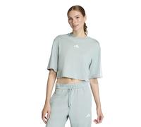 Women's loose-fitting T-shirt adidas Essentials 3-Stripes Vert M