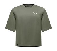 Salewa Eagle Loose T-Shirt W, L, Faded Green
