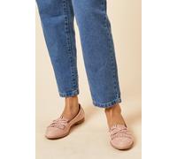 Womens Loretta Tassel Loafers Blush 3