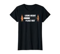 Womens Losing weight please wait download girl T-Shirt