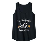 Womens Lost in Peaks Vacation Travel Krakow Poland Tank Top