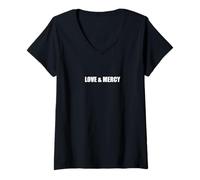Women's Love & Mercy V-Neck T-Shirt