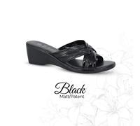 Womens Low Heel Sandals Boulevard Padded Slip On Wedges Summer Holiday Shoes