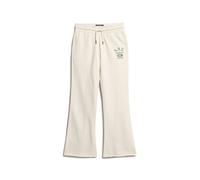 Women's low-rise flared joggers Superdry Athletic Essentials Beige S