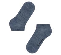 Burlington Women's Soho Vibes W Sn Cotton Low-Cut Plain 1 Pair Trainer Socks, Blue Light Jeans 6662, 3.5-7