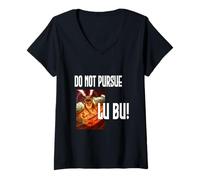 Womens Lu Bu Three Kingdoms V-Neck T-Shirt