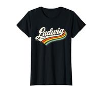 Womens Ludwig Funny Funny Gift Idea for Women Girls Value Graphic T-Shirt
