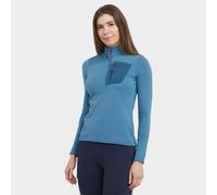 Mountain Equipment - Women's Lumiko Zip T - Fleece jumper size 14, blue