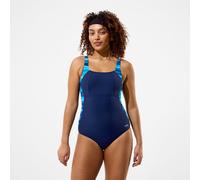 Women's Luna Lustre Printed Swimsuit Navy - 44 Navy 44