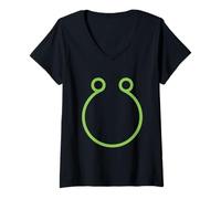 Womens Lunar Nodes Rahu Ketu - Planet Vedic Astrology Zodiac V-Neck T-Shirt