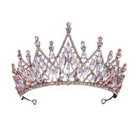 Women's Luxury Sparkly Crystal Crowns Rhinestones Bride Headbands Wedding Acces 828