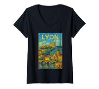 Womens Lyon V-Neck T-Shirt