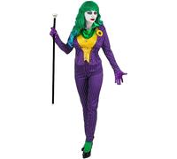 W WIDMANN MILANO Party Fashion - Evil Clown Costume for Women, Clown, Circus, Jester, Joker, Horror, Psycho, Halloween, Carnival, Theme Parties