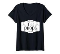 Women's Mad Props Clothing Co. Drone FPV V-Neck T-Shirt