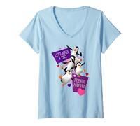 Women's Madagascar Let's Make A Pact Friends Forever V-Neck T-Shirt