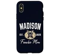 Womens Madison Frenchie Mom Shirt French Bulldog Dog Lover Case for iPhone X/XS