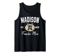 Womens Madison Frenchie Mom Shirt French Bulldog Dog Lover Tank Top