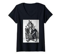 Womens Madness Suggs Ska Baggy Trousers by Allan Ballard V-Neck T-Shirt