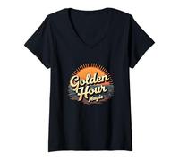 Womens Magic Photos V-Neck T-Shirt
