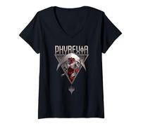Womens Magic: The Gathering Phyrexia All Will Be One Elesh Norn V2 V-Neck T-Shirt