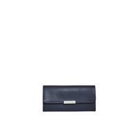 Women's Magnetic Button Wallet Mandarina Duck Hera 3,0 Bleu 3,9x7,7x0,8 cm
