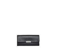Women's Magnetic Button Wallet Mandarina Duck Hera 3,0 Noir 3,9x7,7x0,8 cm