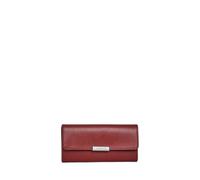 Women's Magnetic Button Wallet Mandarina Duck Hera 3,0 Rouge 3,9x7,7x0,8 cm